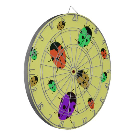 LADYBUGS DARTSCHEIBE (Vorderseite Links)