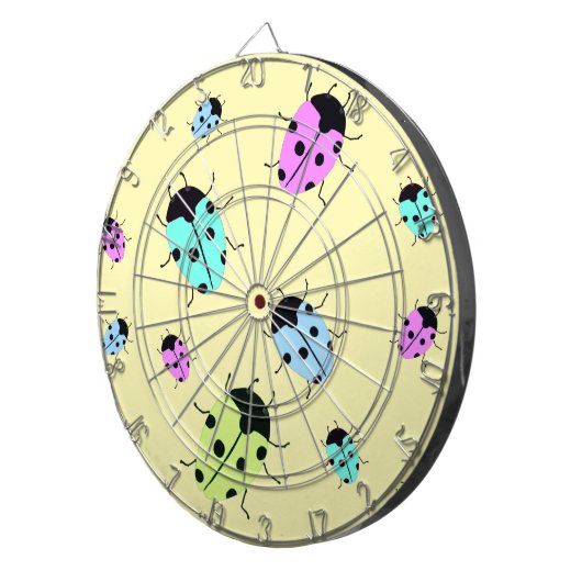 LADYBUGS DARTSCHEIBE (Vorderseite rechts)