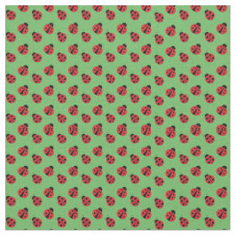 Ladybugs Design Fabric Stoff