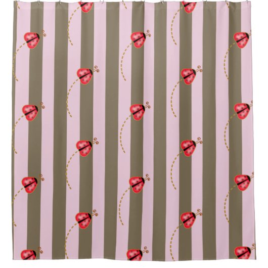 Ladybugs Duschvorhang (Vorderseite)