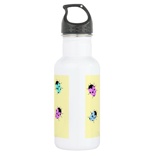 LADYBUGS EDELSTAHLFLASCHE (Rückseite)