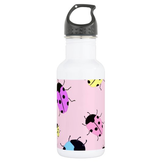 LADYBUGS EDELSTAHLFLASCHE (Vorderseite)