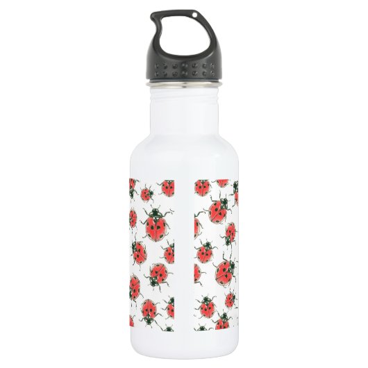 Ladybugs Edelstahlflasche (Rückseite)