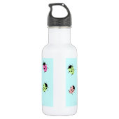 LADYBUGS EDELSTAHLFLASCHE (Rückseite)