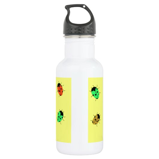 LADYBUGS EDELSTAHLFLASCHE (Rückseite)