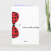 Ladybugs, fertig! karte (Rückseite)