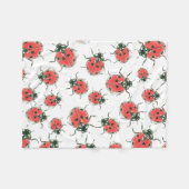 Ladybugs Fleecedecke (Vorderseite (Horizontal))
