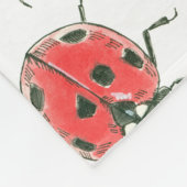 Ladybugs Fleecedecke (Ecke)