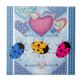 LADYBUGS FLIESE (Vorderseite)