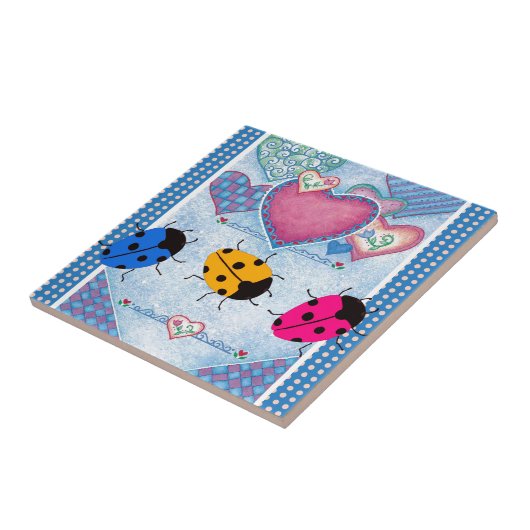 LADYBUGS FLIESE (Seite)