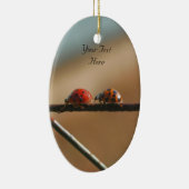 Ladybugs folgen Leader Niedlich Nature Ornament (Rechts)