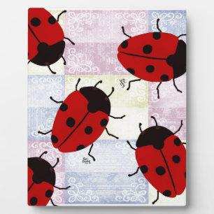 LADYBUGS FOTOPLATTE