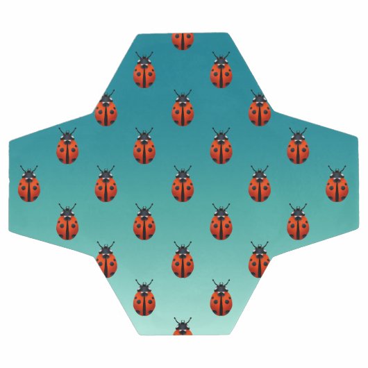 Ladybugs Fußball (Flach)