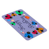 Ladybugs Geburtstag Magnet (Rechte Seite)
