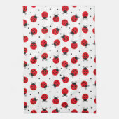 Ladybugs Geburtstagsparty Geschenk Tee Küchen Hand Geschirrtuch (Vertikal)
