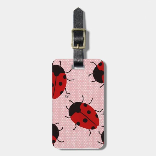 LADYBUGS GEPÄCKANHÄNGER (Vorderseite vertikal)
