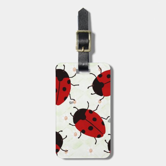 LADYBUGS GEPÄCKANHÄNGER (Vorderseite vertikal)