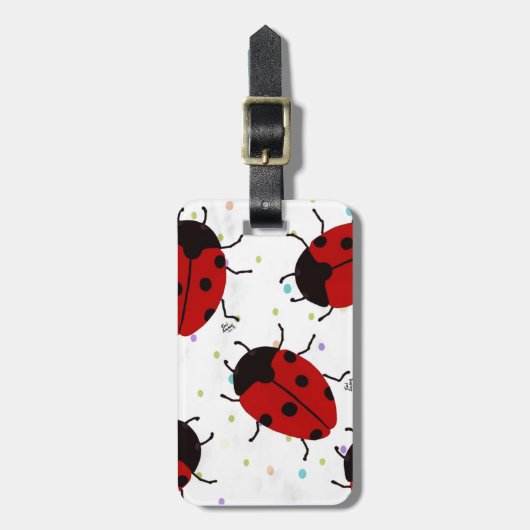 LADYBUGS GEPÄCKANHÄNGER (Vorderseite vertikal)