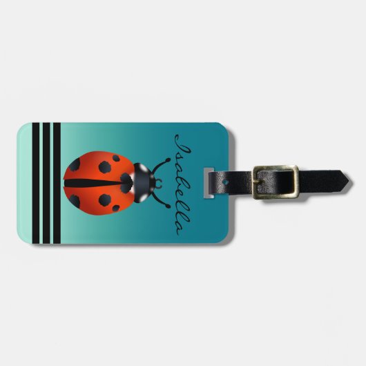 Ladybugs Gepäckanhänger (Vorderseite horizontal)