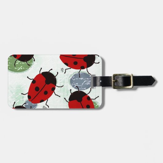 LADYBUGS GEPÄCKANHÄNGER (Vorderseite horizontal)