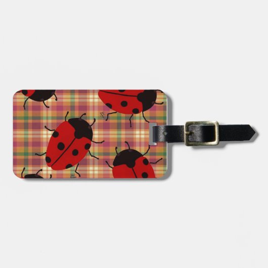 LADYBUGS GEPÄCKANHÄNGER (Vorderseite horizontal)