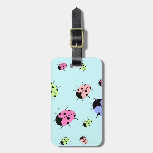 LADYBUGS GEPÄCKANHÄNGER (Vorderseite vertikal)