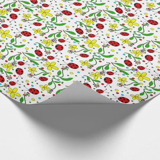 Ladybugs Geschenkpapier (Ecke)