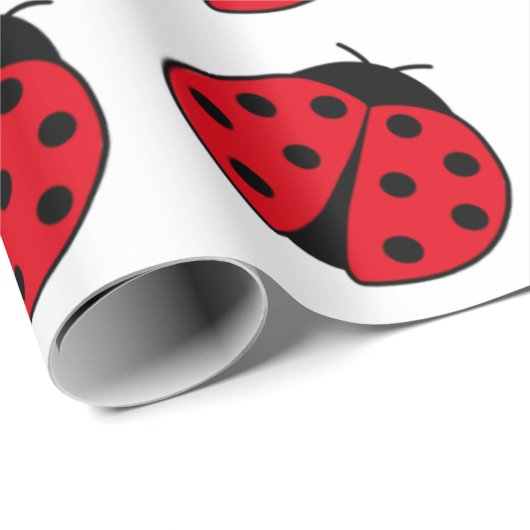 Ladybugs Geschenkpapier (Rolleneckpunkt)