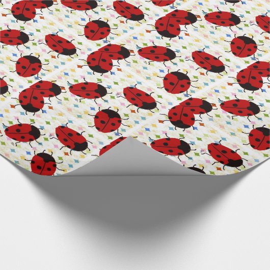 LADYBUGS GESCHENKPAPIER (Ecke)