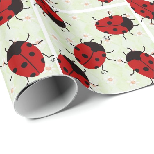 LADYBUGS GESCHENKPAPIER (Rolleneckpunkt)