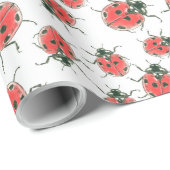 Ladybugs Geschenkpapier (Rolleneckpunkt)