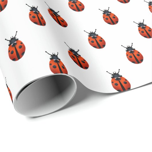 Ladybugs Geschenkpapier (Rolleneckpunkt)