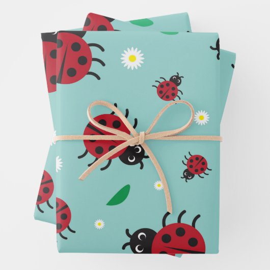 Ladybugs - geschenkpapier set (Beispiel)
