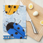 LADYBUGS GESCHIRRTUCH (Viertel Falte)