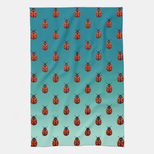 Ladybugs Geschirrtuch (Vertikal)