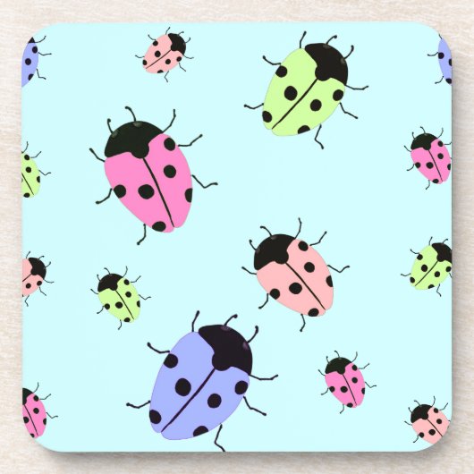 LADYBUGS GETRÄNKEUNTERSETZER (Vorderseite)