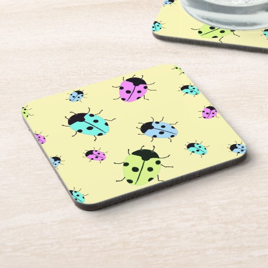 LADYBUGS GETRÄNKEUNTERSETZER (Linke Seite)