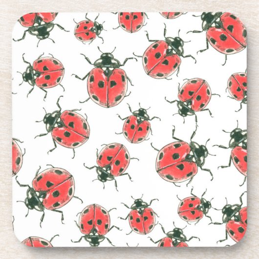 Ladybugs Getränkeuntersetzer (Vorderseite)