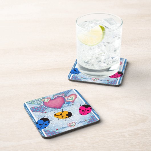 LADYBUGS GETRÄNKEUNTERSETZER (Rechte Seite)