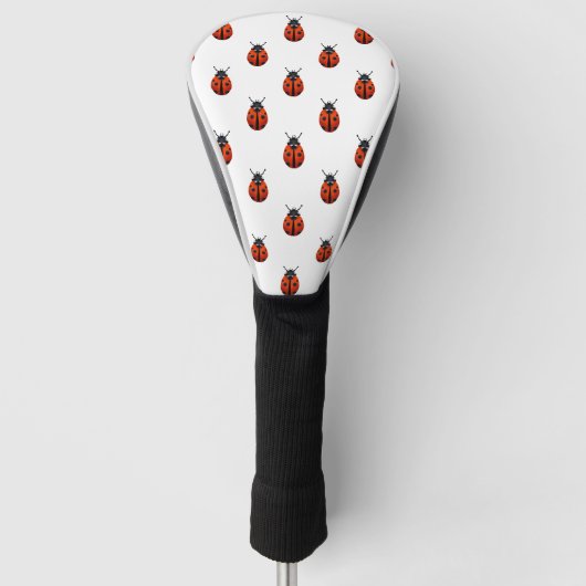 Ladybugs Golf Head Cover Golf Headcover (Vorderseite)