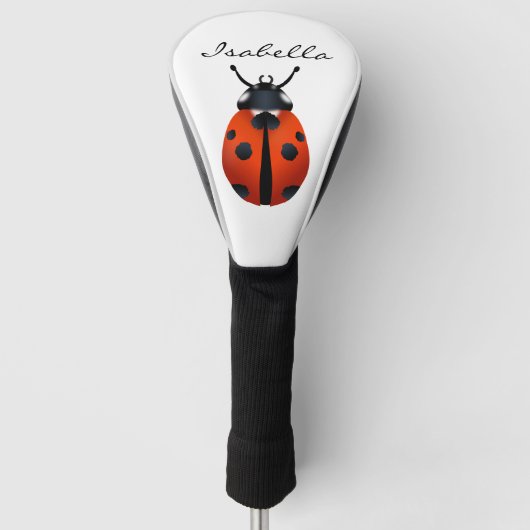 Ladybugs Golf Head Cover Headcover (Vorderseite)