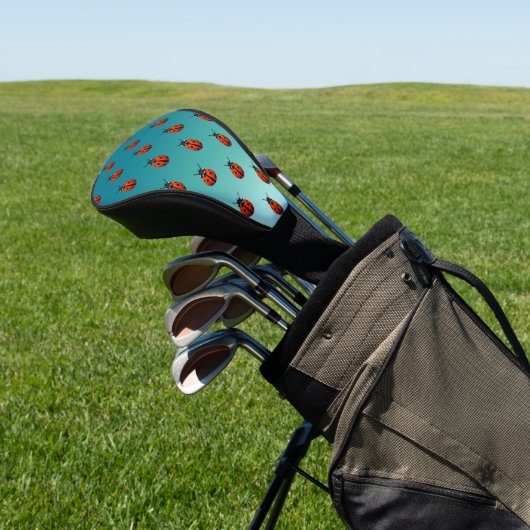 Ladybugs Golf Headcover (In SItu)