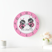Ladybugs Große Wanduhr (Zuhause)