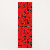 Ladybugs husty - lustiges Ladybug-Muster Yogamatte (Vorderseite)