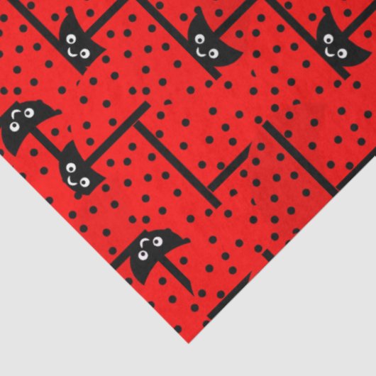 Ladybugs husty - lustiges Ladybugs-Rennen Seidenpapier (Ausschnitt)