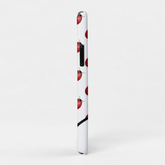 Ladybugs in rot Case-Mate iPhone hülle (Hinten/Rechts)