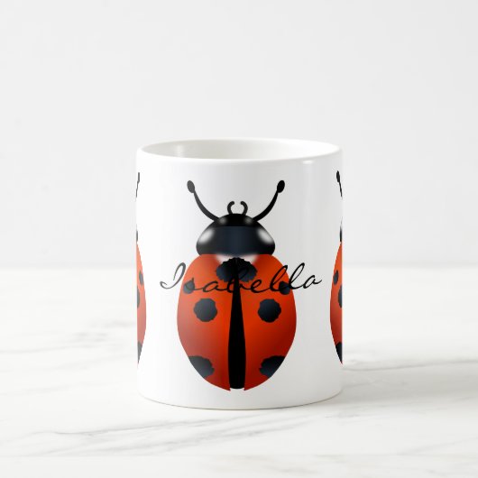 Ladybugs Kaffeemaschine Tasse (Mittel)