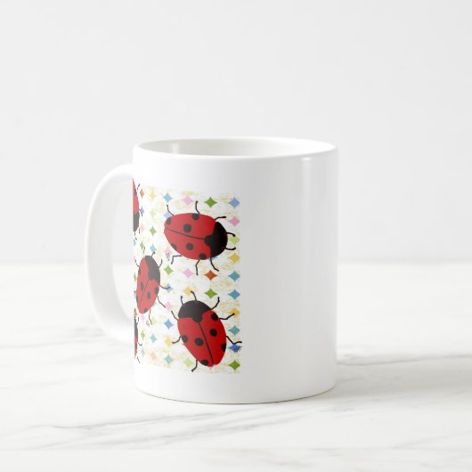 LADYBUGS KAFFEETASSE (Vorderseite Links)