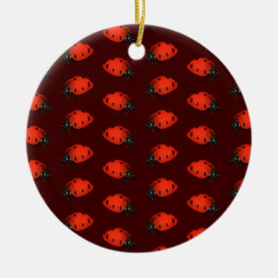 Ladybugs Keramikornament