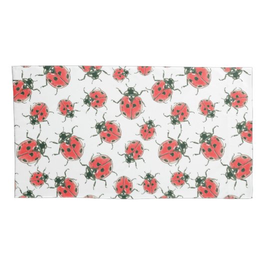 Ladybugs Kissenbezug (Rückseite-Rechts)
